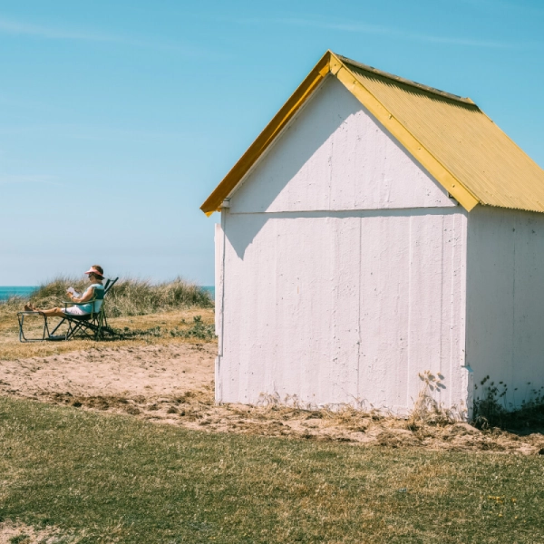 Les cabines de Gouville-sur-Mer