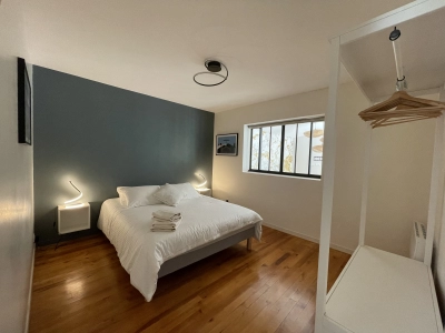 Chambre lit double moderne