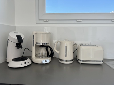 Equipement électroménager beige